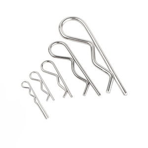 Vente chaude en acier inoxydable en acier au carbone en acier à ressort B-type <span class=keywords><strong>goupille</strong></span> fendue élastique épingle à cheveux épingle à cheveux goupilles <span class=keywords><strong>de</strong></span> verrouillage - Product Image 3