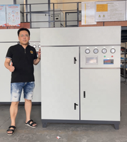 Machine de remplissage d'azote mobile haute pureté PLC 220V pour extincteur