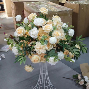23 Inch Artificial Flower <strong>Centrepiece</strong> for <strong>Table</strong> Artificial Flower Ball Arrangement for Wedding Party <strong>Centrepiece</strong> Birthday Party - Product Image 5