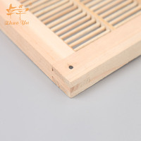 China Großhandel Hersteller liefert neue hölzerne Imkerei ausrüstung Bienenstock rahmen Queen Exc luder für Bienen farm