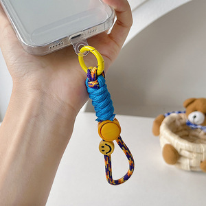 Fashion <b>Keyring</b> Creative Braided Lanyard Keychain for Phone Case Women Anti Lost Knot Rope Strap <b>Car</b> Key Chains Diy Accessories - Product Image 4