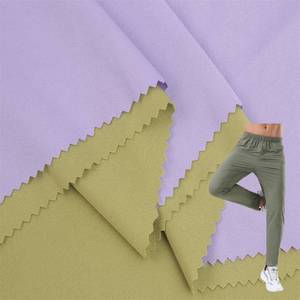 Tissu de verrouillage bon marché Polyester Spandex Tissu tricoté <span class=keywords><strong>Jersey</strong></span> Tissu d'usine pour pantalons telas textiles - Product Image 1