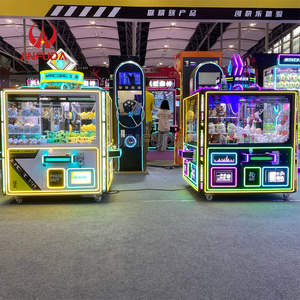 Nouvelle conception de machine à cadeaux commerciale à pièces, Happy Hour, 4 personnes, <span class=keywords><strong>grue</strong></span> à griffes et attrape-confiseries pour bars et rassemblements sociaux - Product Image 6