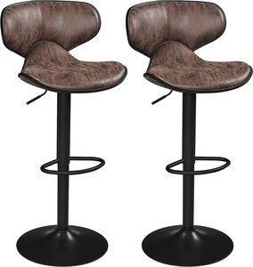 Taburetes de cocina modernos de lujo con altura ajustable, sillas de <span class=keywords><strong>Bar</strong></span> de cuero sintético para el hogar, <span class=keywords><strong>Bar</strong></span>, comedor, cafetería, cocina - Product Image 5