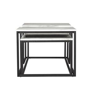 Meubles de salon 3 pièces ensemble de tables basses gigognes avec tables d'extrémité - Product Image 4