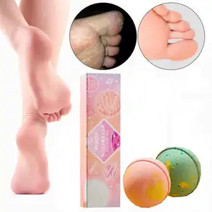 OEM IMAGES foot massager care Exfoliating dead skin removal smoothing whitening bubble foor wash balt