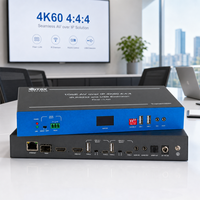 Pro Zero-Latency 4K60 HDMI Over Ethernet KVM Extender 120m Tanpa Kehilangan Kualitas Visual SFP/RJ45 dengan PoE untuk Video Wall