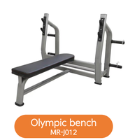 Banc de musculation plat pour salle de sport à domicile, banc commercial, presses de poitrine complètes, exercices d'épaule avec plaques de musculation
