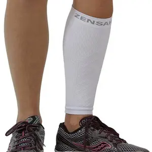Polyester Soccer Football Hockey Shin Brace Leg Protector Compression Calf Support Sleeves for Protection