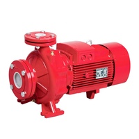 Pompe centrifuge monobloc horizontale 7.5kw Fermer la fonte couplée Moteur d'arrosage à cycle de service continu Carburant en cuivre 75kw