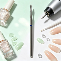 Evolisse – Embouts de ponceuse à ongles diamantés haut de gamme en acier inoxydable pour manucure, pédicure, construction de gel, dépose de vernis à ongles, kit professionnel pour salon