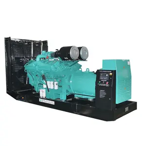 Ladeluft kühler Marine Diesel Generator 1250KVA 400V 12 Zylinder CCEC Motor KTA38-G9