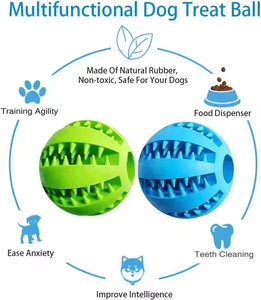 Eco-vriendelijke OEM fabrikant van interactieve huisdierenspeelgoed, <span class=keywords><strong>Magic</strong></span> Rolling Dog Ball slow feeder kauwspeelgoed voor honden, traktatiedispenser speelgoed - Product Image 6