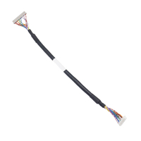 Abordable Usine Vente Chaude Personnalisé Haute Performance Lvds Câble Faisceau Électrique Pour Écran Numérique/Ordinateur/Tv