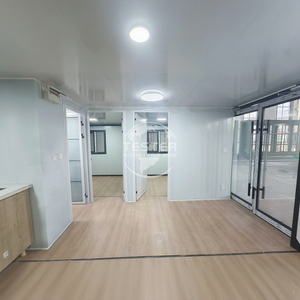 Hot bán 20 chân thép di động <span class=keywords><strong>container</strong></span> nhà đúc sẵn mở rộng văn phòng di động <span class=keywords><strong>container</strong></span> phòng - Product Image 4