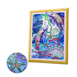 Nouvelle idée de produit, artisanat fait main, vente en gros, peinture au diamant 5D de forme spéciale pour la <span class=keywords><strong>d</strong></span>écoration artistique - Product Image 3