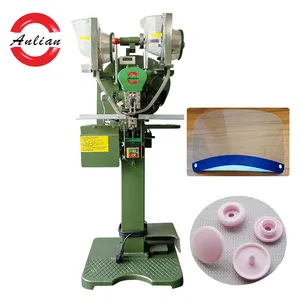 High Quality Clothing Plastic Snap Button Machine Garment Buttons Attaching Machine