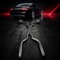 Système d'échappement cat-back à soupapes ZF haute qualité, tuyauterie en acier inoxydable pour Mercedes-Benz E200 E300 W213, fixation directe par boulons.