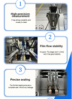 Machine de remplissage automatique de poudre de boisson énergisante en sachet multi-voies, machine d'emballage de poudre de complément énergétique