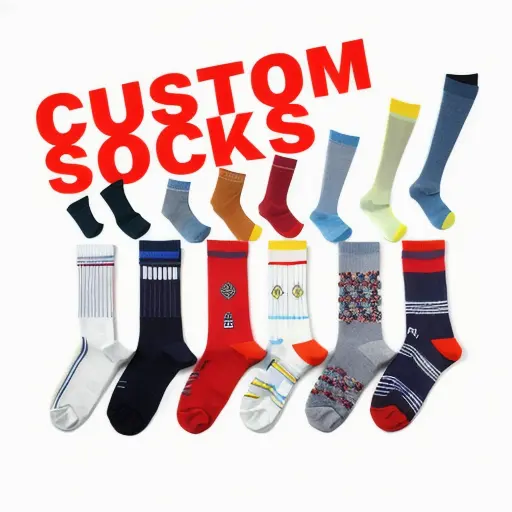 Venda quente meias personalizadas com logotipo de marca de grife meias bordadas jacquard estampadas meias personalizadas para homens e mulheres