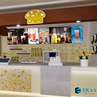 EKAA Layar Digital Signage LCD 55 Inci untuk Iklan Dalam Ruangan yang Dipasang di Dinding