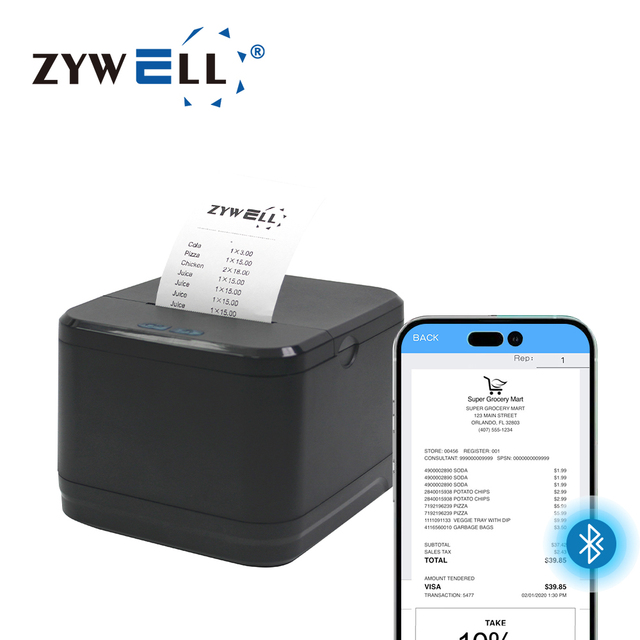 Mini Pos Machine BT Thermal Receipt Printer Imprimante Thermique 58mm Thermal Pos Printer