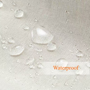 Cortina de ducha moderna de color sólido, cortina de ducha de tela impermeable con ganchos, cortina de baño - Product Image 6