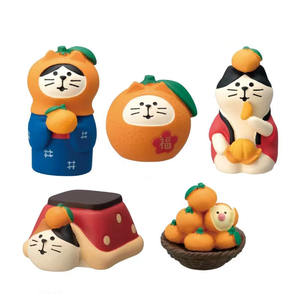 Bonne qualité qingheng Orange INS mode jouer miniature cadeau résine bricolage maison artisanat petits ornements - Product Image 5