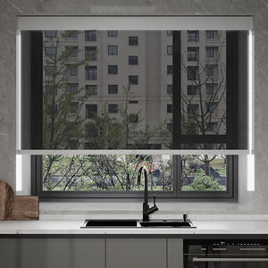 Persianas Enrollables Inteligentes Inalámbricas de Alta Calidad con Sistema de Parada Libre y Persianas Enrollables Zebra para Interiores - Product Image 3