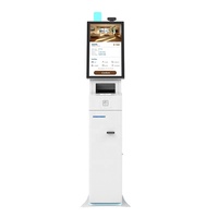 Machine d'émission de cartes de chambre Touch interactif tout en un kiosque d'imprimante de billets Self Hotel Check in Kiosk
