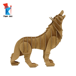 Jouets éducatifs Montessori personnalisés en carton découpé au laser, puzzles en carton pour enfants, personnalisation OEM ODM - Product Image 6