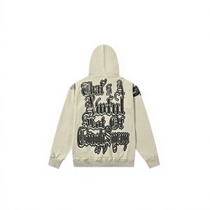 เสื้อฮู้ดดี้พิมพ์ลายตามสั่ง ทรงหลวม ใส่สบาย ผ้าคอตตอน 100% หนานุ่ม สำหรับผู้ชาย ลดราคาพิเศษช่วงนี้ - Product Image 3