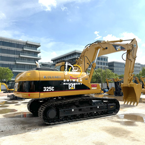 Excavatrice Cat325c d'occasion avec peinture d'origine, moteur Cat 3066TA de 140 kW, grande pelle sur chenilles d'occasion, certification CE EPA, Cat330 - Product Image 4