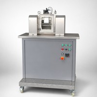 Machine de granulation de plastique, broyeur à deux rouleaux pour carbonate de calcium, mélangeur de composés CaCO3 et talc, granulation pour tests en laboratoire, certifié CE