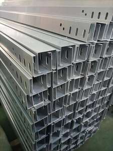 China Factory Customized Pre-galvanized Steel Heavy Duty Industrial Construction <b>Outdoor</b> <b>Cable</b> Trays - Product Image 5