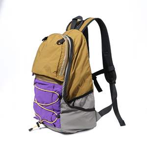 Outdoor Hiking <b>Backpack</b> <b>Lightweight</b> Adjustable Shoulder Straps Purple Double Tone Unisex Sports Cycling <b>Backpack</b> Spring 2025 - Product Image 1