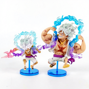 Statuetta Action Figure di Alta Qualità di Monkey D. Luffy Nika da <span class=keywords><strong>One</strong></span> <span class=keywords><strong>Piece</strong></span>, Modellino Collezionabile in PVC da 10cm, Decorazione Raffinata - Product Image 1