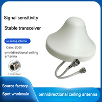 Antenne de plafond omnidirectionnelle MIMO CenRF TQJ-MA698/2700-5F RF intérieure LTE 4G 700-2700MHz 2/4dBi pour amplificateur de signal de téléphone portable 50W >25dB