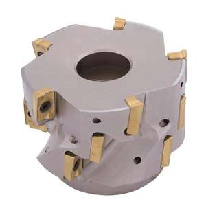 Fresa de Carburo Ttake Hedgehog Cutter de 80mm y 6 Filos para Centro de Mecanizado CNC, Fresado Ascendente TA9066 - Product Image 1