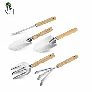 Competitive Wooden Handle Steel Garden Tool Set 5 Piece Grass Trimmer Supplier In China Wooden Handle Steel Garden gadgets