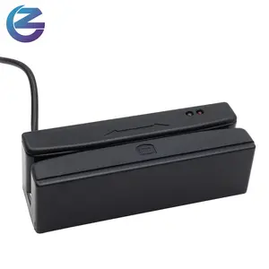 MSR100 palm size hot selling customized logo color RS232 interface bi directional free SDK devices card writer reader