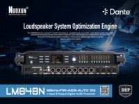 Sistema de Gestión de Altavoces Nuoxun LM848N FIR Dante DSP para Controlador de DJ