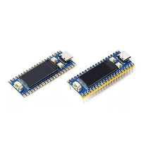 Papan Pengembangan Mikrokontroler Waveshare Raspberry Pi Pico RP2350, Modul Layar LCD 0,96 inci RP2350-LCD-0.96