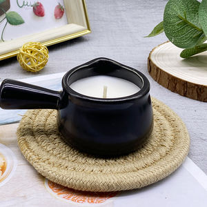 Nouveau Design TC21 Pot à bougie en céramique avec bec et poignée Huile essentielle <span class=keywords><strong>de</strong></span> bougie parfumée pour le massage <span class=keywords><strong>de</strong></span> yoga pour <span class=keywords><strong>les</strong></span> vacances - Product Image 6