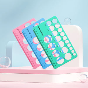 Règle de mesure des tétines en silicone souple de qualité alimentaire avec logo personnalisé pour la mesure du dimensionnement des brides de tire-lait - Product Image 2