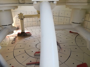 เครื่องผสมคอนกรีตแบบแพลนเน็ตทารี่ขนาด 200 ลิตร แบบพกพา สำหรับผสมวัสดุทนไฟ UHPC แบบเพลาตั้ง - Product Image 6