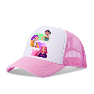 New Monster Hunt Cartoon Printed Baseball Cap Mesh Breathable Dome Cap Hip-hop Sports Cap Promotional Hats & Caps