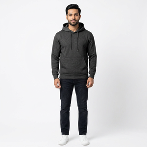 Vente en gros de sweat-shirts d'hiver pour hommes 100% coton - Style personnalisé avec fermeture éclair - Polaire - Vente flash - Product Image 1