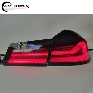 Luces traseras g30 para carrocería de coche, kit de piezas para automóvil, color negro, 5 series, año 2018 a 2020