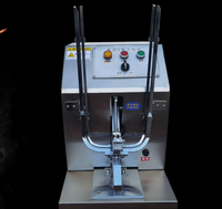 Machine d'emballage électrique Shengmao pour sacs en filet de fruits et légumes avec support de 90 kg pour emballage en bois